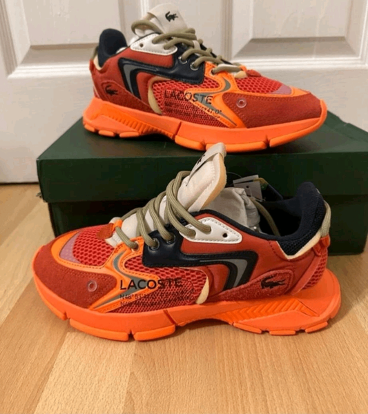 Chaussures Lacoste homme orange
