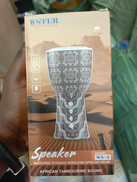 Enceinte Bluetooth Tambour Africain