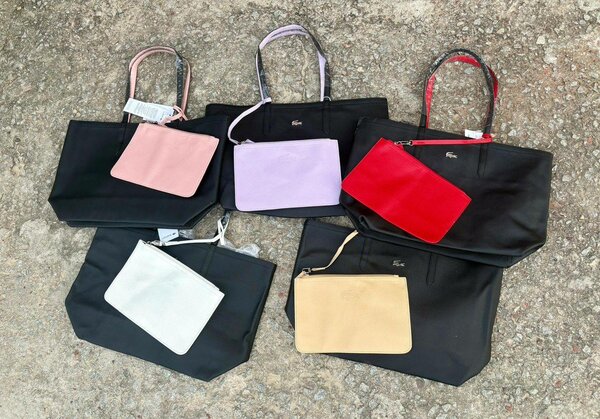 Sac à main réversible Lacoste