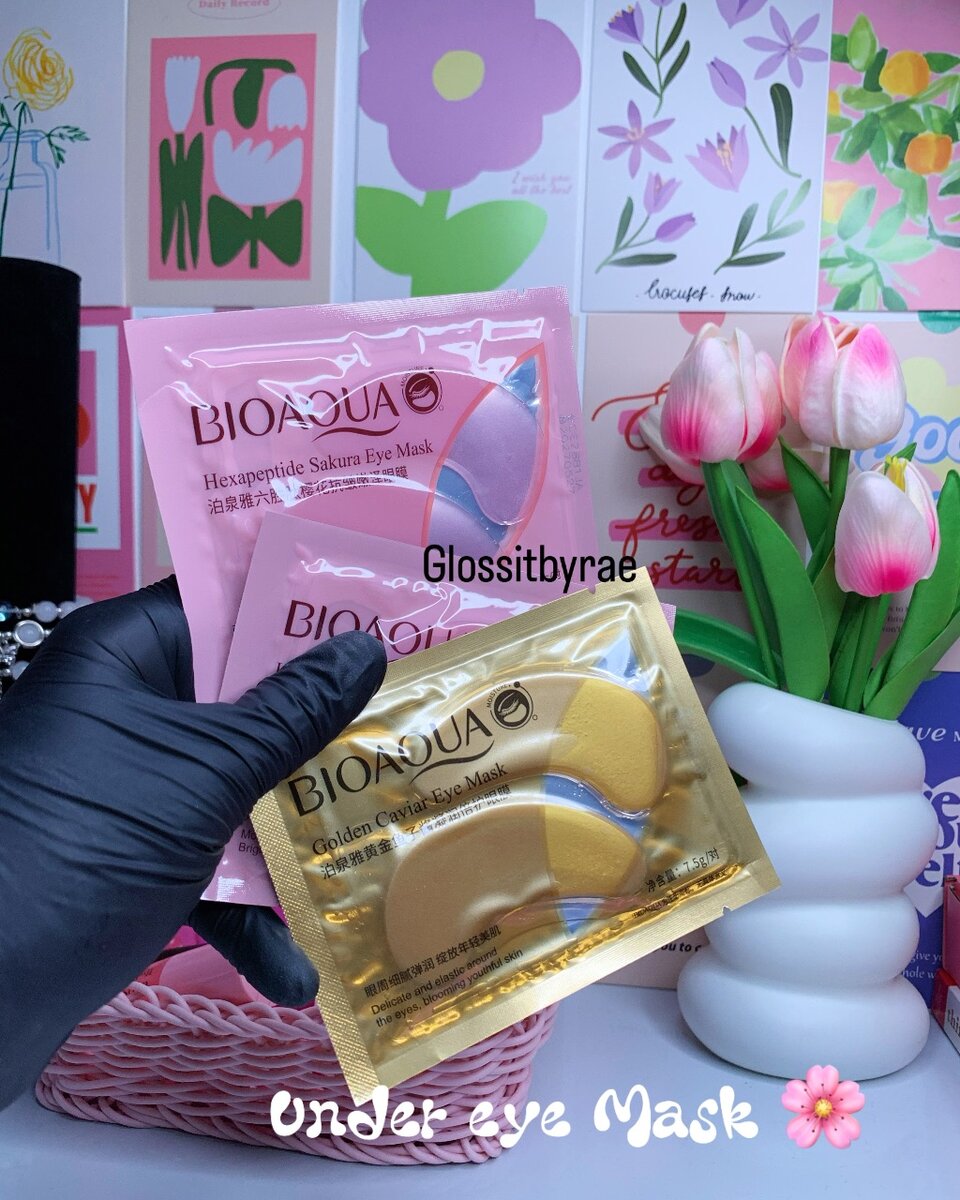 5face sheet, 3 Under Eye mask & 5 lip mask on PROMO