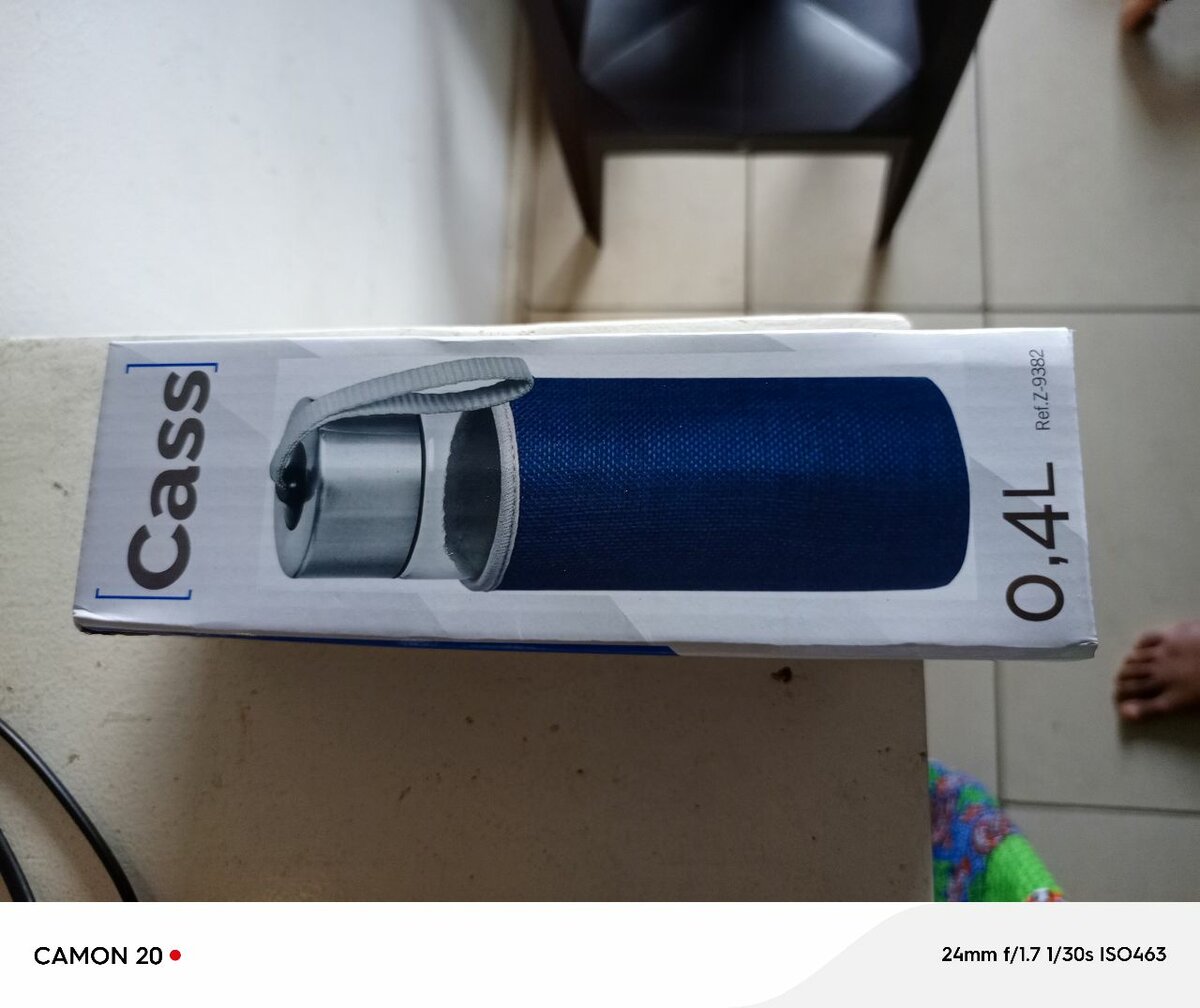 Bouteille en verre 0,4L