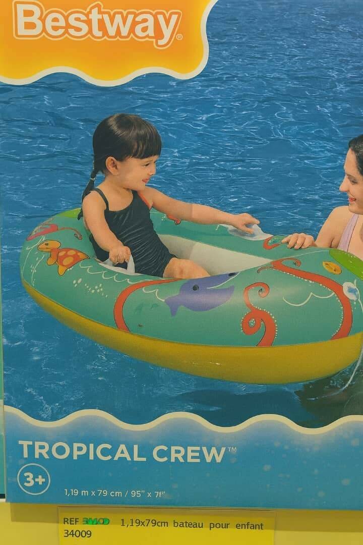 Bateau Gonflable Bébé Tropical