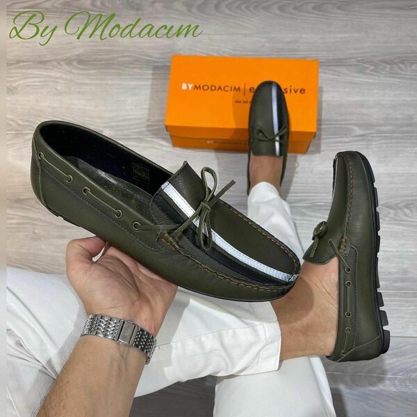 Mocassins en cuir élégants