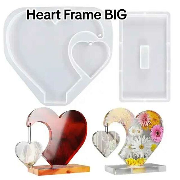 Heart frame mold