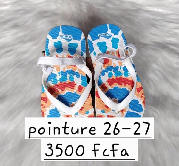 Tongs Enfants Colorés