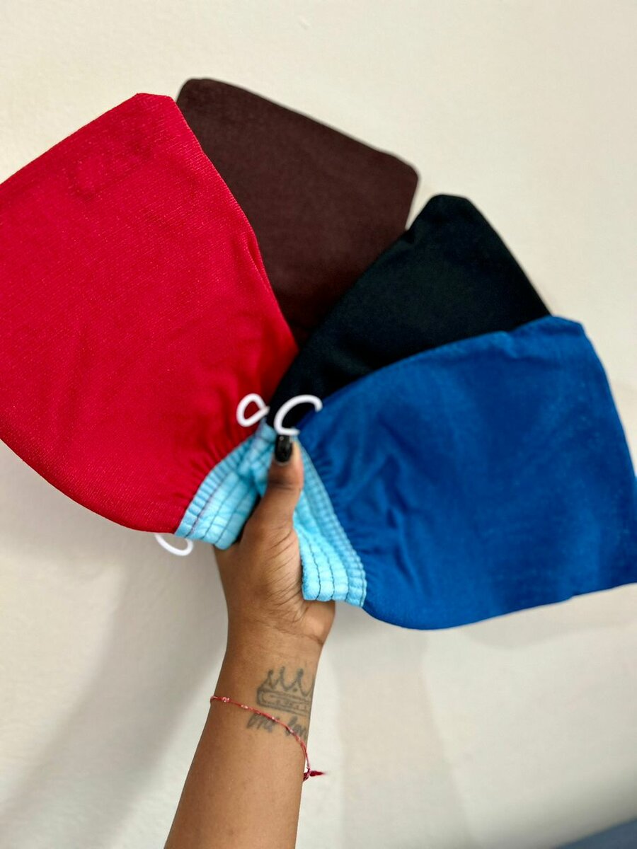 Gants de Gommage Exfoliants Colorés