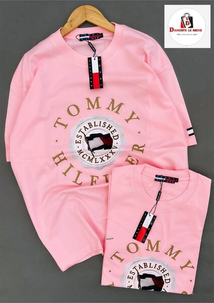 T-shirt rose Tommy Hilfiger