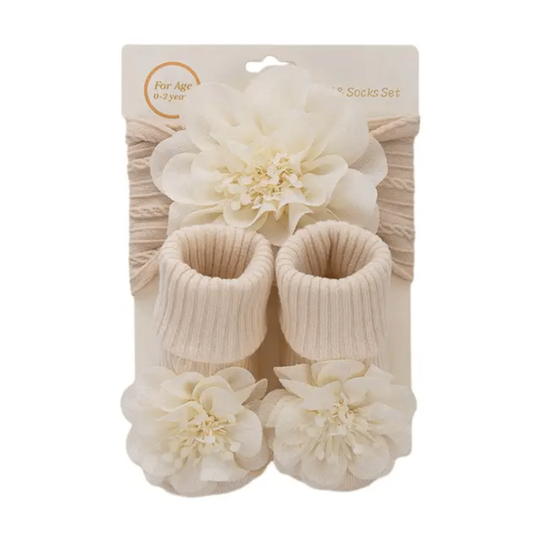 Set Bébé Bonnets et Chaussettes