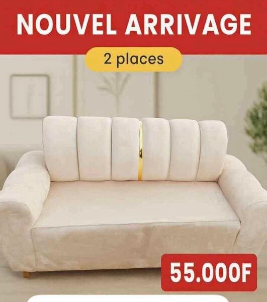 Canapé 2 Places Confortable