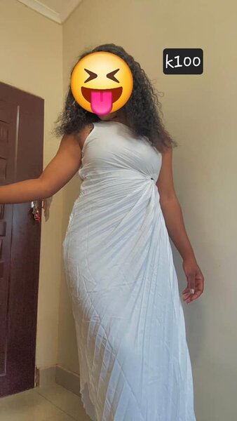 Women's Long White Sleeveless Dress