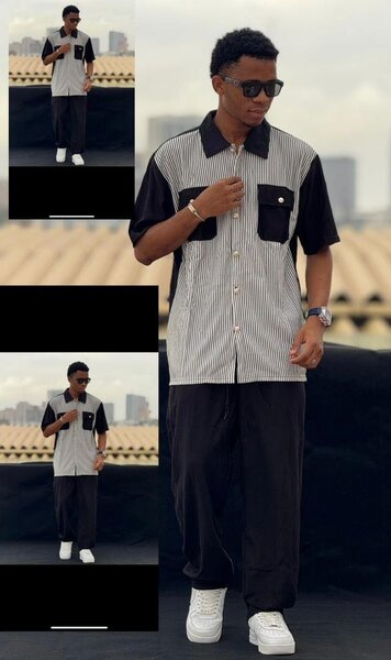 Chemise et Pantalon Homme Élégant