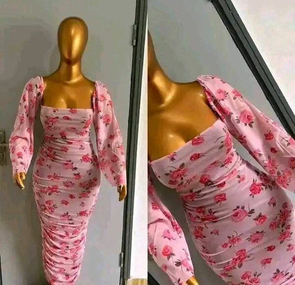 Robe longue fleurie élégante