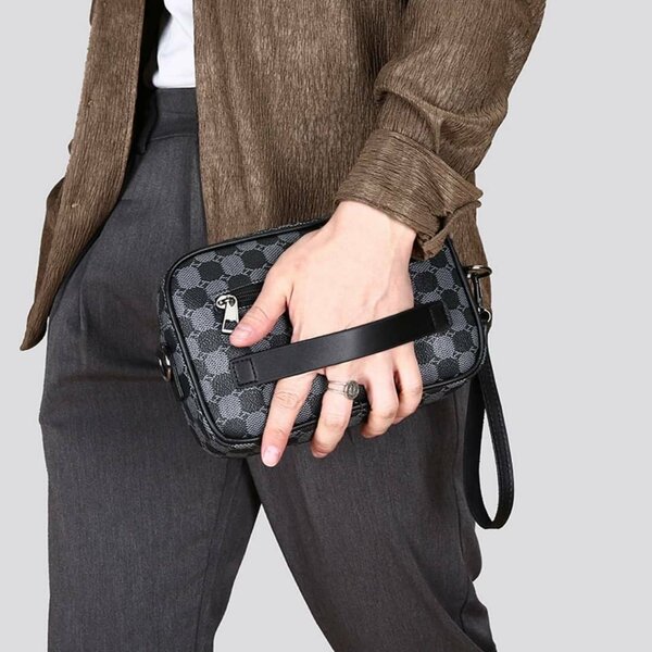 Sac à bandoulière élégant noir