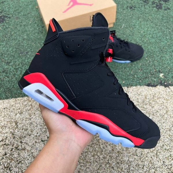 Air Jordan 6 Noir Rouge