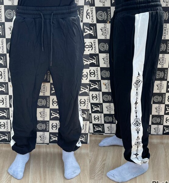 Pantalon de sport noir élégant