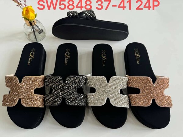 Sandales à paillettes élégantes