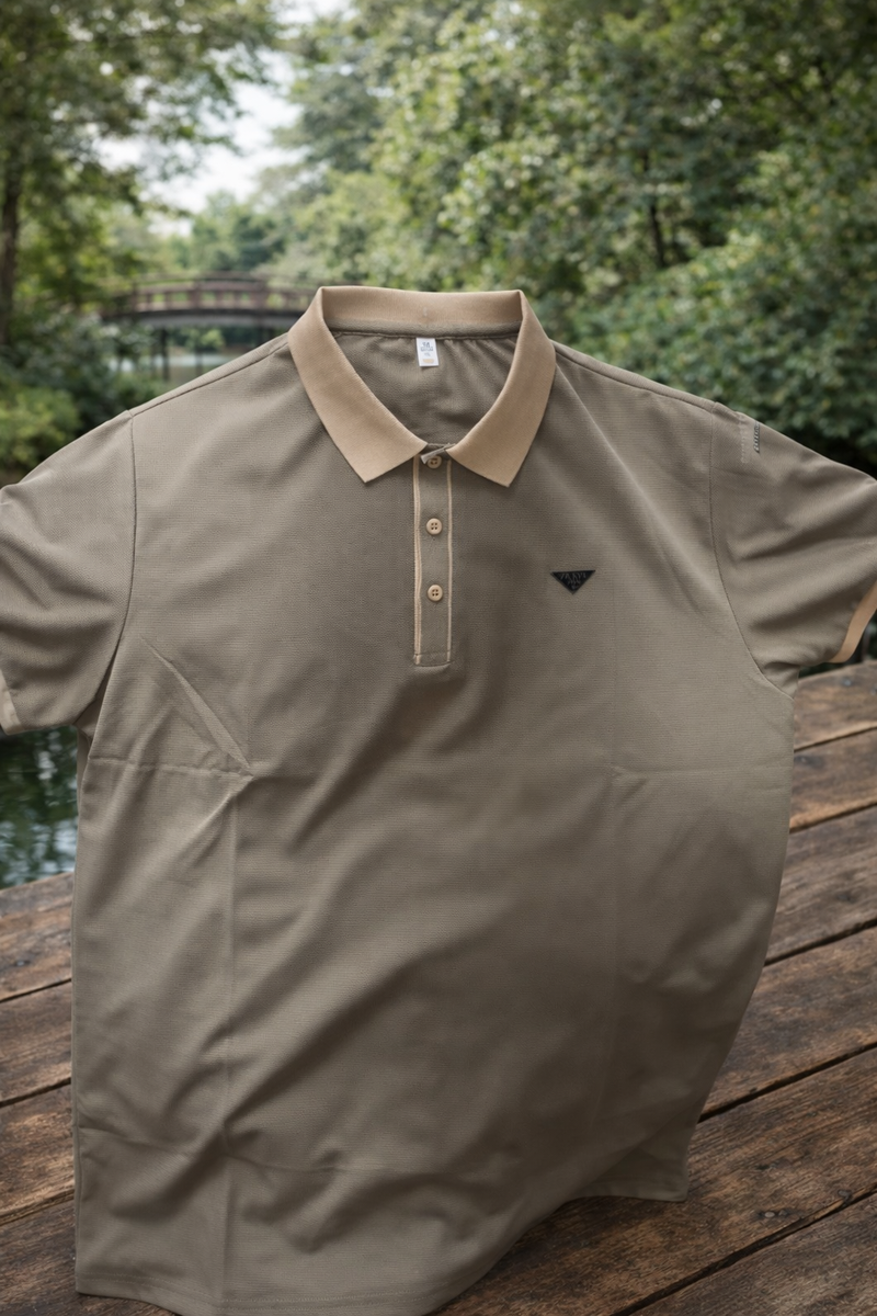 Polo homme en coton bio