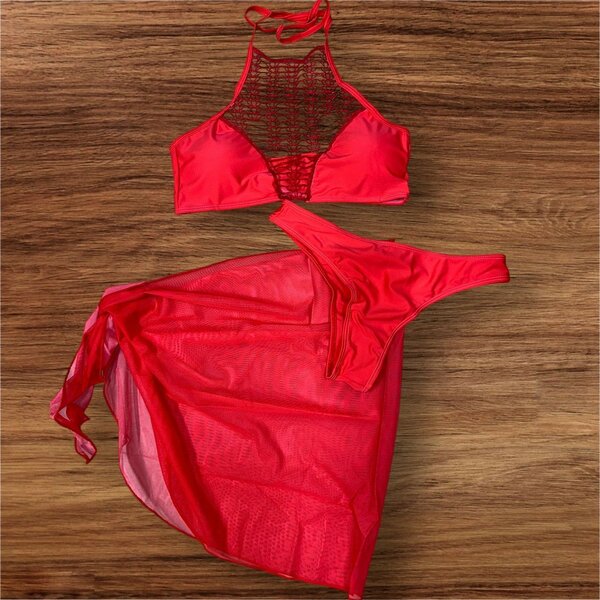 Maillot de bain 3 pièces USA