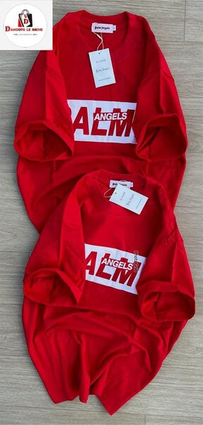 T-shirts rouges unisexes tendance