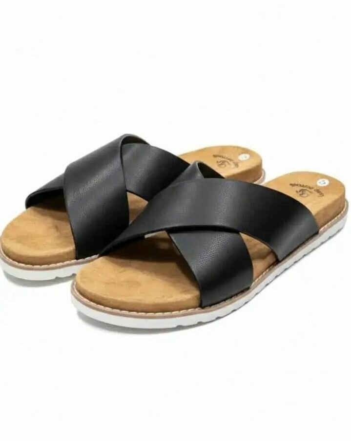 Sandales croisées confortables