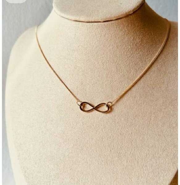 Collier Infini en Or plaqués