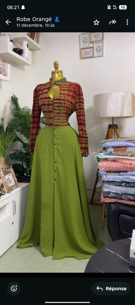 Robe longue élégante bohème