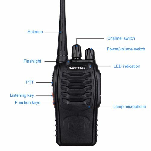 PACK DE 2 TALKIE-WALKIES 