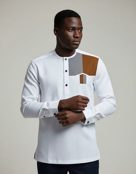 Chemise africaine élégante