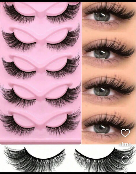Cils faux volume russe