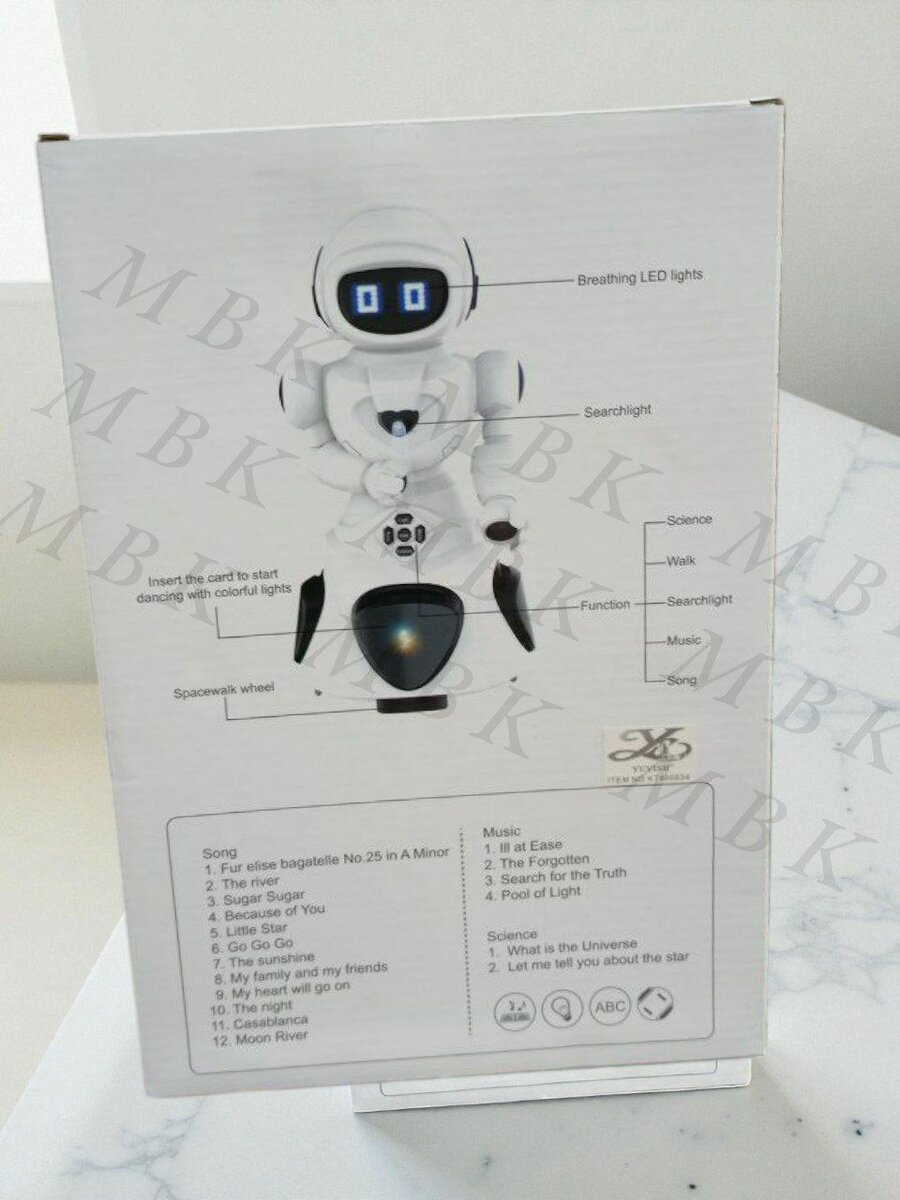 Robot Jouet Intelligent LED