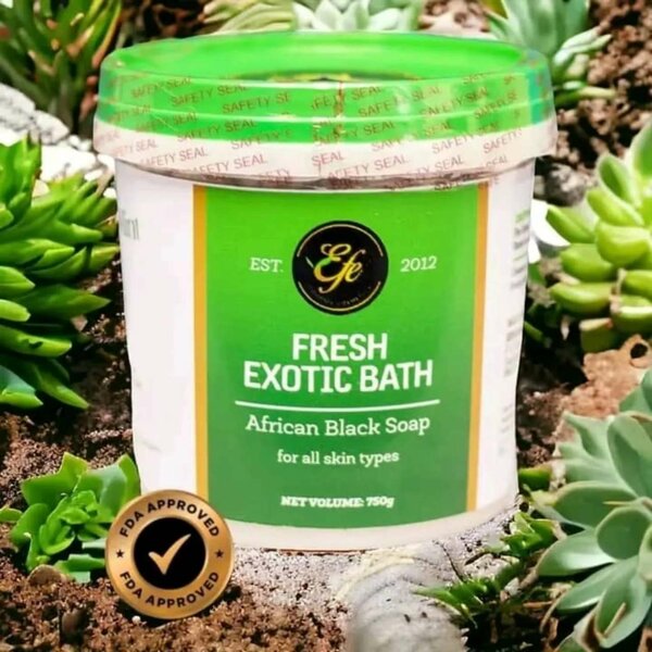 1 Kg African Black Soap