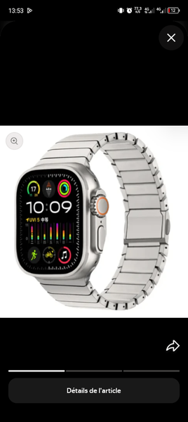 Montre connectée moderne