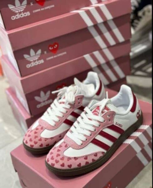 Adidas Chaussures Coeur Samba