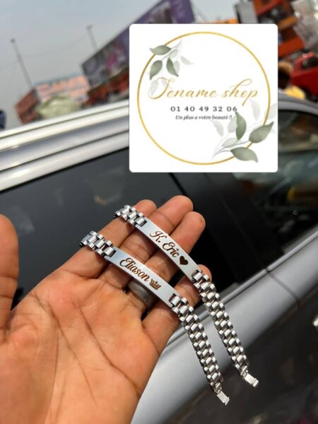 Bracelet Personnalisé Métallique