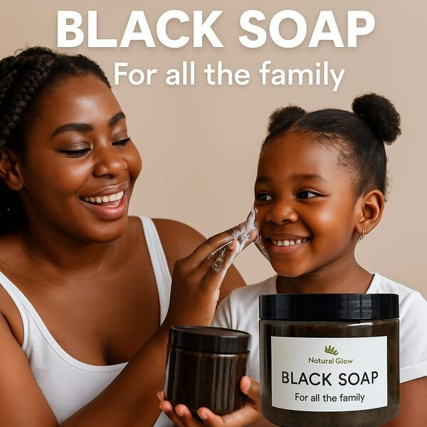 Savon noir au miel et au lait