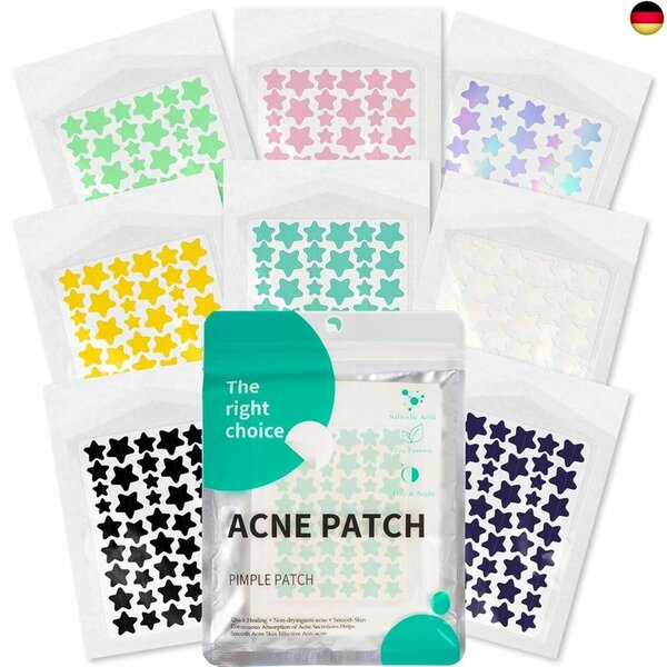 Patch anti-acné en étoiles