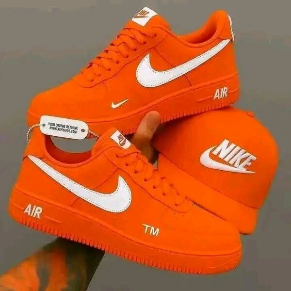 Baskets Nike Air Orange