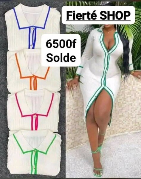 Robe manche longue