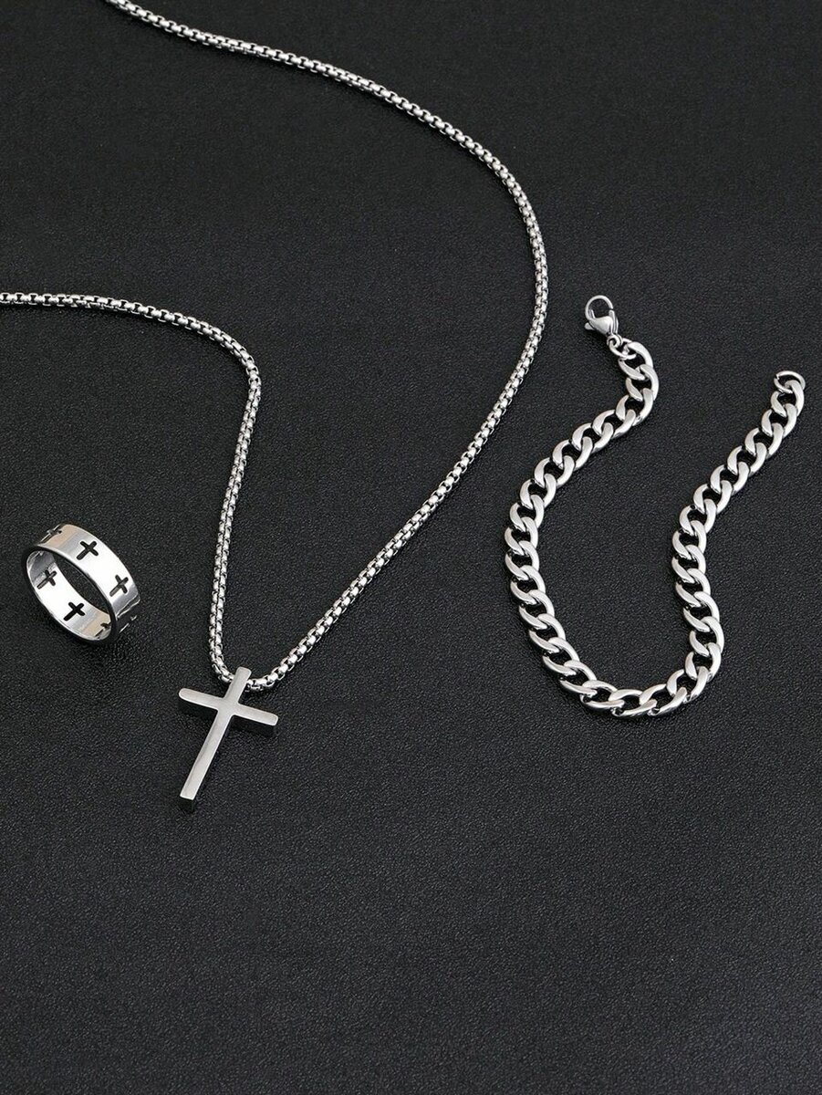 Ensemble Bijoux Homme Moderne