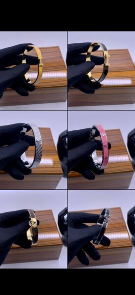 Bracelet élégant en métal doré