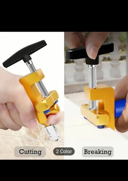 Two-in-one Glass Tile Cutter, Hand Grip Free delivery