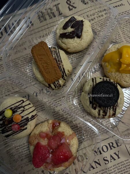 5 Cookies gourmands