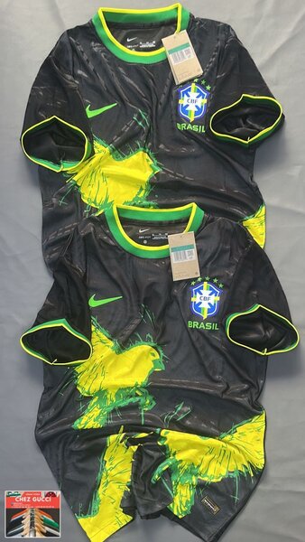 Maillot Brésil Noir Football