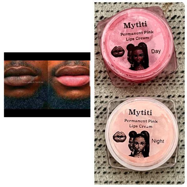 Permanent Day and Night pink Lips Cream