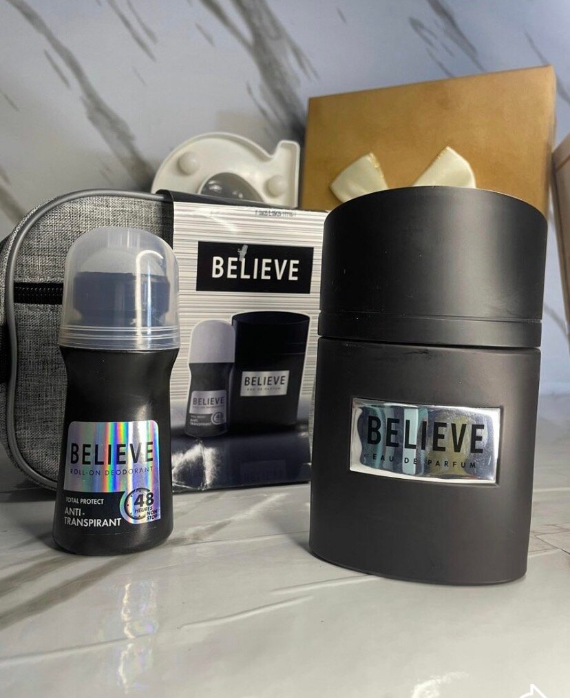 Coffret Believe Homme Parfum
