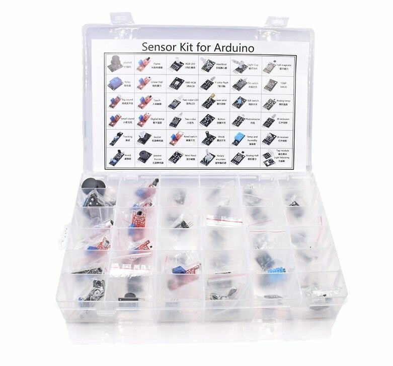 Kit 37 capteurs en 1 boite pour Arduino