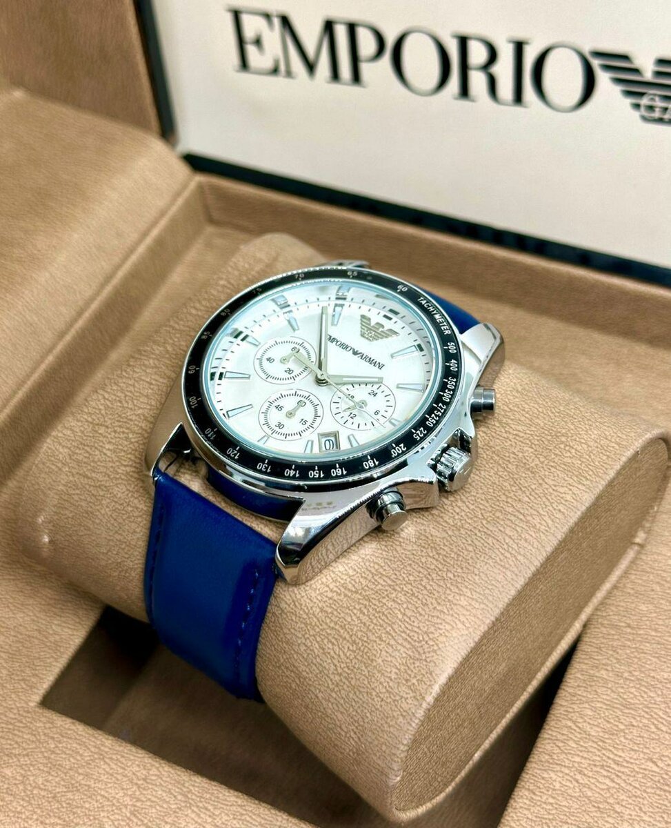 Montre chronographe élégante homme