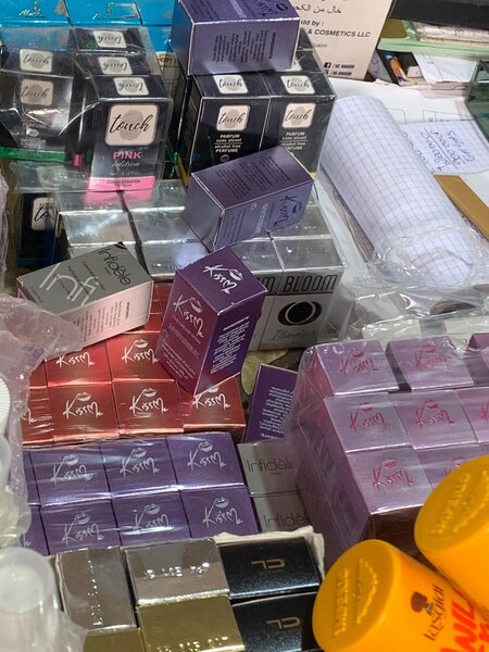 Collection de parfums variés