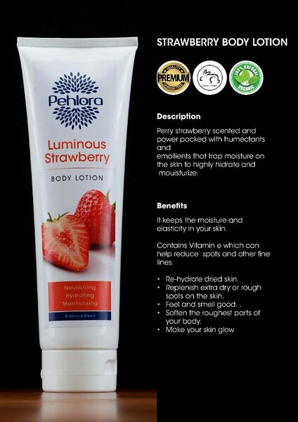 Pehlora facial toner and body lotion