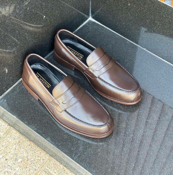 Mocassins élégants en cuir homme